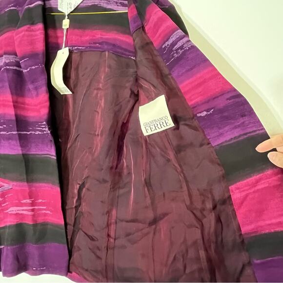 Gianfranco Ferre Colorful Blazer Size 44 NWT - Picture 4 of 7